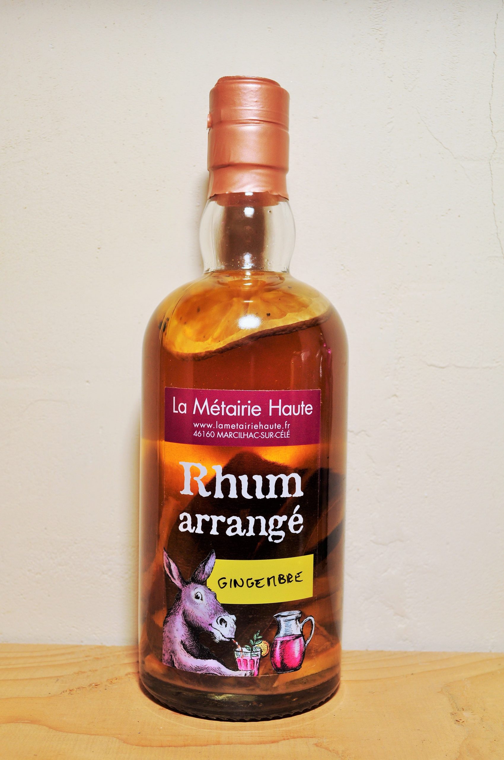 Rhum vep gingembre